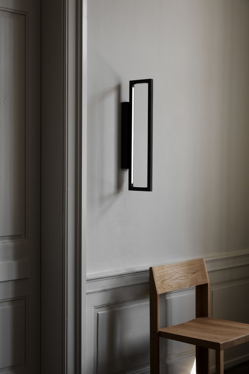 Kristina dam studio GEOMETRIC Lampa Ścienna LED - Kinkiet / Czarny