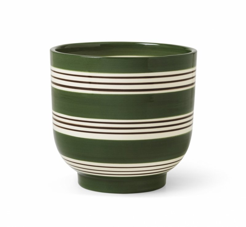Kähler OMAGGIO NUOVO Doniczka Osłonka 15 cm / Zielona