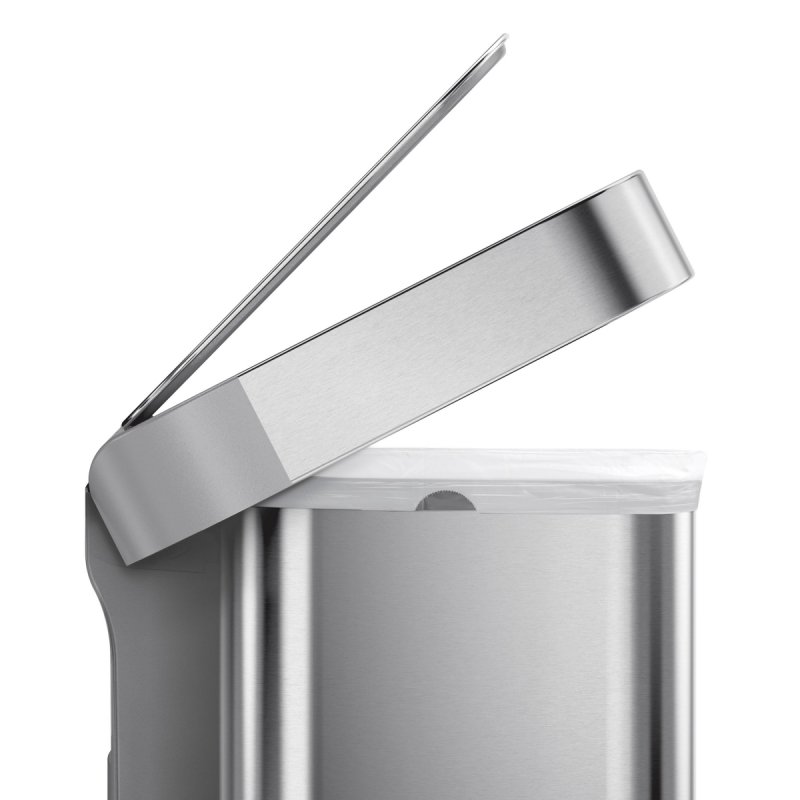 simplehuman LINER POCKET Kosz na Śmieci 45 l Pedałowy - Stal FPP
