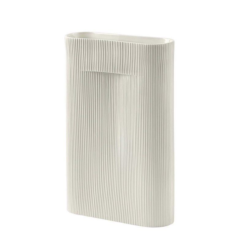 Muuto RIDGE Wazon do Kwiatów 48 cm Biały (Off-White)