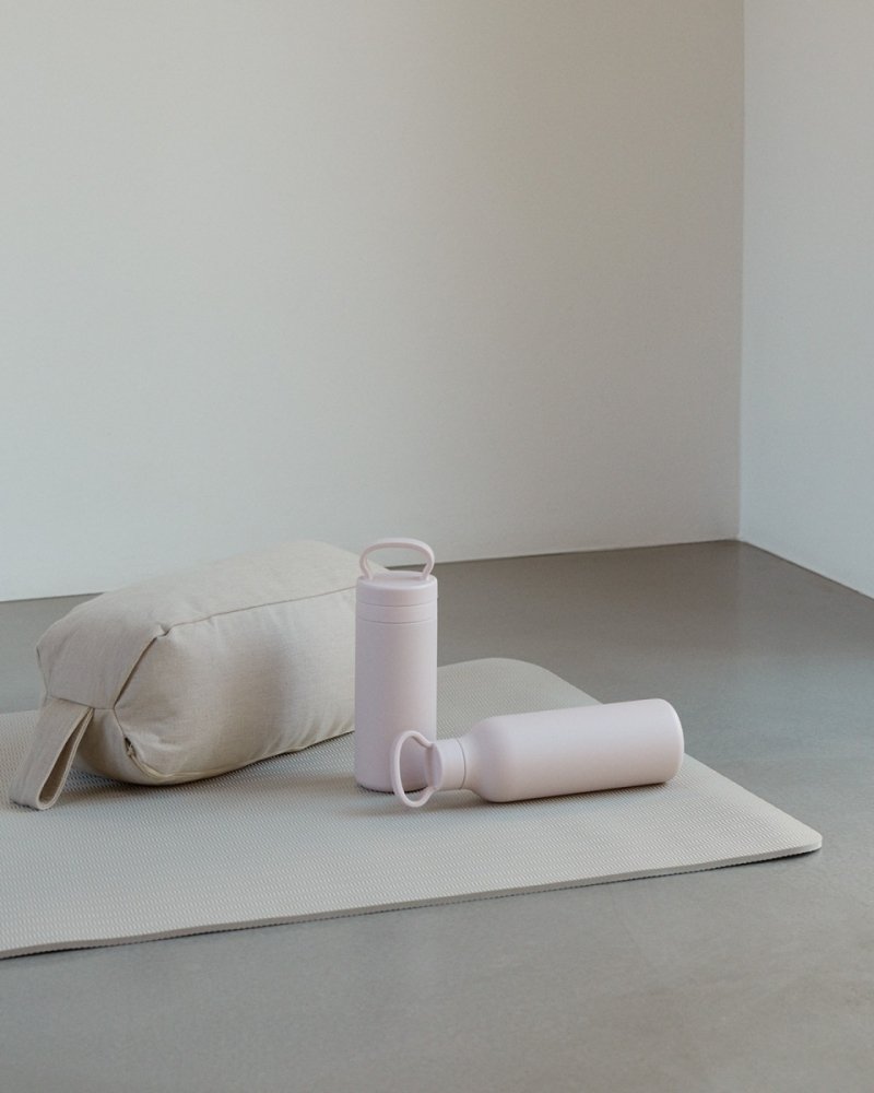 Stelton TABI Stalowy Kubek Termiczny 400 ml / Różowy