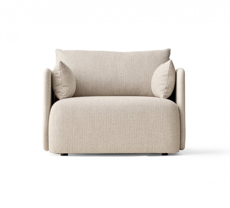 Menu OFFSET Sofa Pojedyncza - Tkanina Kvadrat Odcień Piaskowy