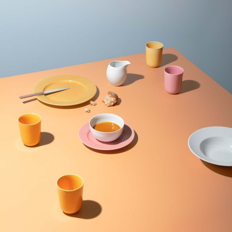 Lyngby Porcelain RHOMBE COLOR Kubek bez Ucha 330 ml Granatowy