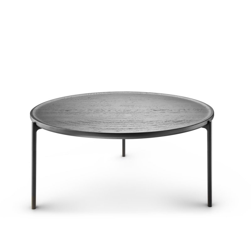 Eva Solo SAVOYE Okrągły Stolik Kawowy 90 cm (wys. 42 cm) Czarny