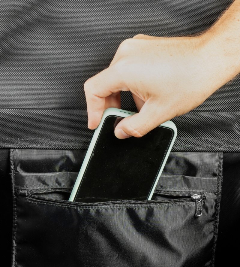 Rolser BIG POLAR 4L TOUR Wózek na Kółkach - Torba na Zakupy / Czarny