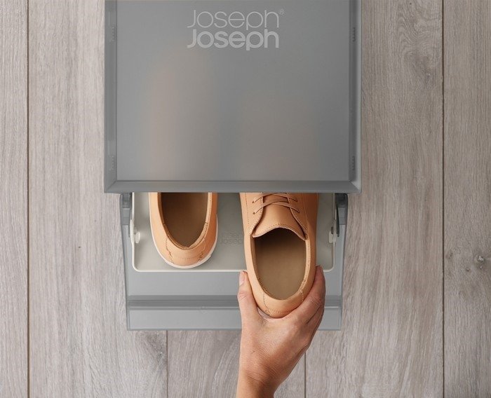 Joseph Joseph SHOE CASE PREMIUM Pojemnik Organizer na Buty 2 El. / Szary