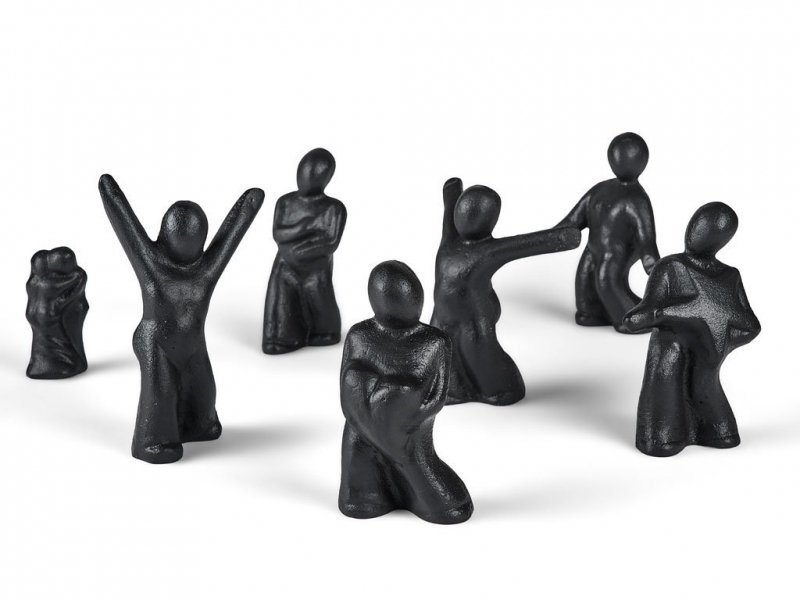 Morso SCULPTURE Żeliwna Figurka Dekoracyjna - &quot;You did it! Enjoy your moment right now! Well done!&quot;