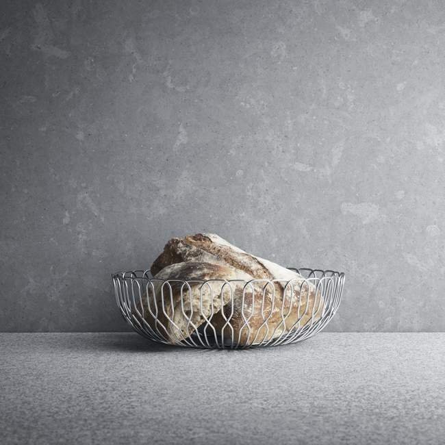 Georg Jensen ALFREDO Stalowy Kosz na Pieczywo, Owoce 22 cm