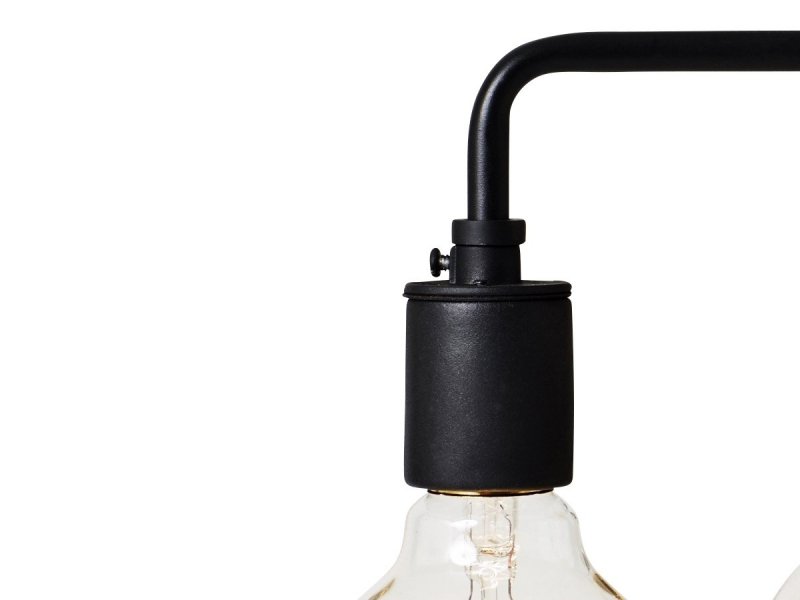 Menu TRIBECA Lampa Wisząca 46 cm - Żyrandol Leonard  / Czarny