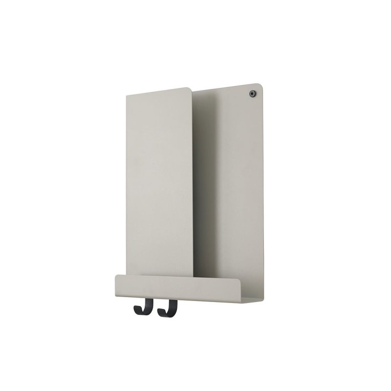 Muuto FOLDED Organizer - Półka Ścienna 29 cm Szara