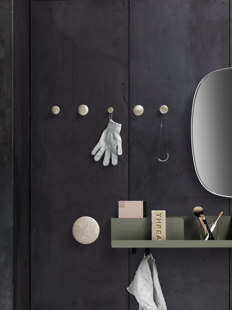 Muuto FRAMED Lustro Ścienne S - Taupe / Tafla Klasyczna
