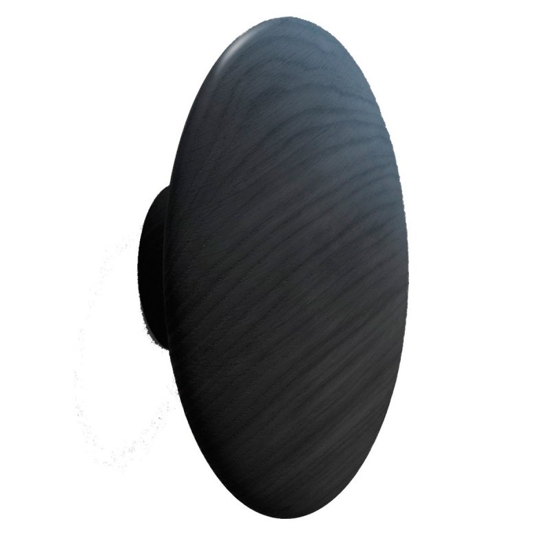 Muuto DOTS Wieszak Drewniany L 17 cm Czarny