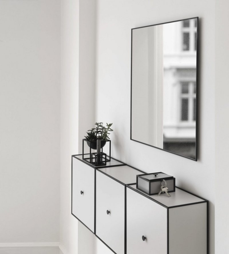 by Lassen FRAME VIEW Szafka Potrójna - Czarna
