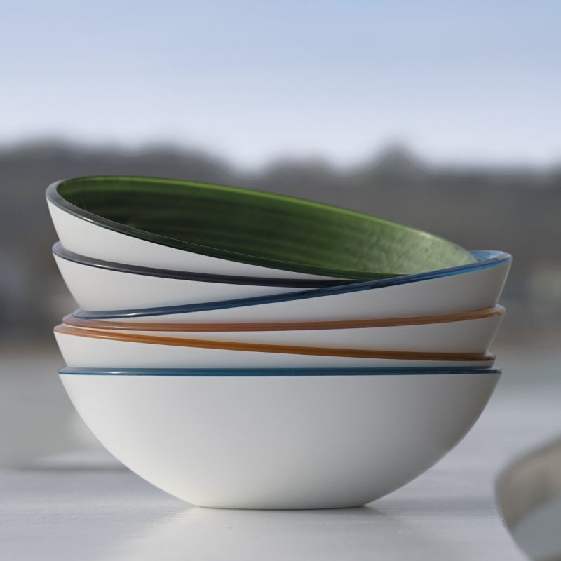 Guzzini TWIST Miska 27,5 cm / Niebieska