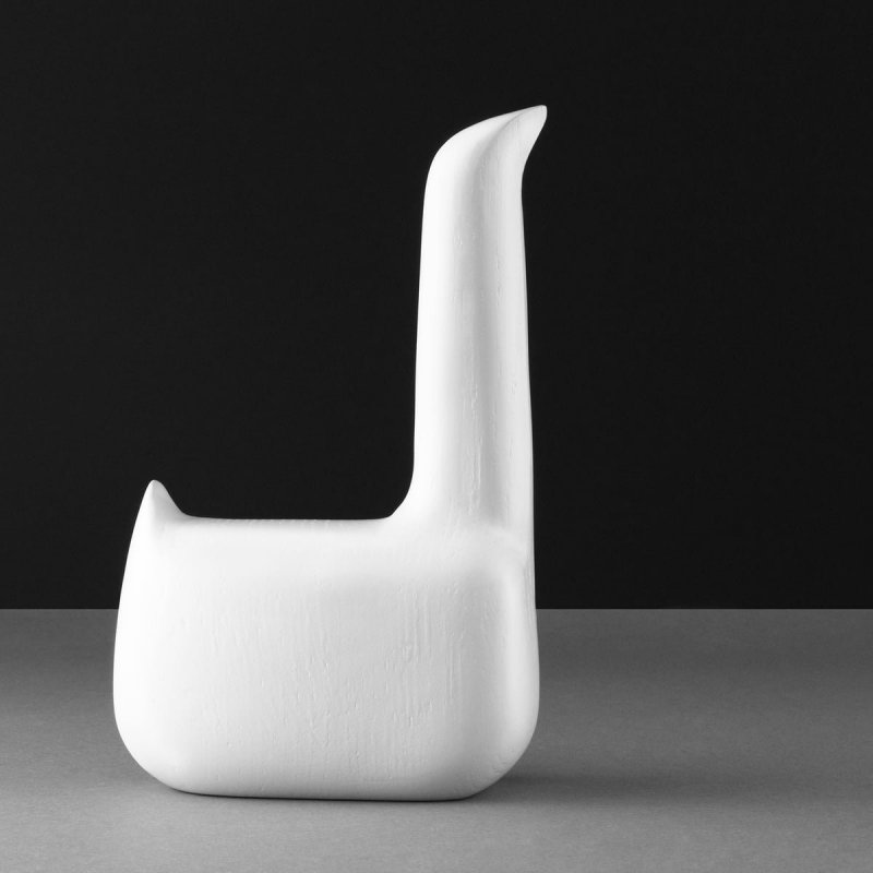 figurka Swan Normann Copenhagen drewniany łabędź