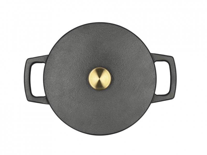 Holm CAST IRON Garnek Żeliwny 3,6 l / Czarny