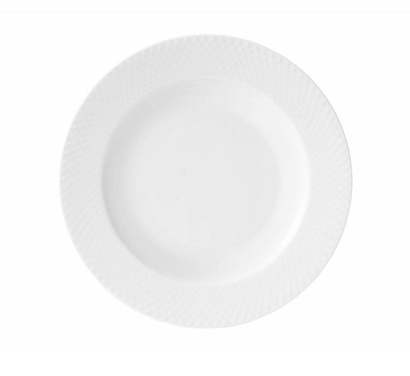 Lyngby Porcelain RHOMBE Talerz Głęboki 23 cm
