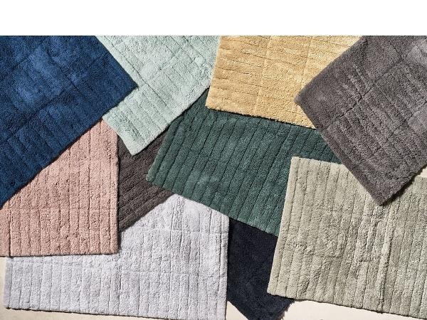 ZONE Denmark TILES Dywanik Łazienkowy 80x50 cm Antracytowy 