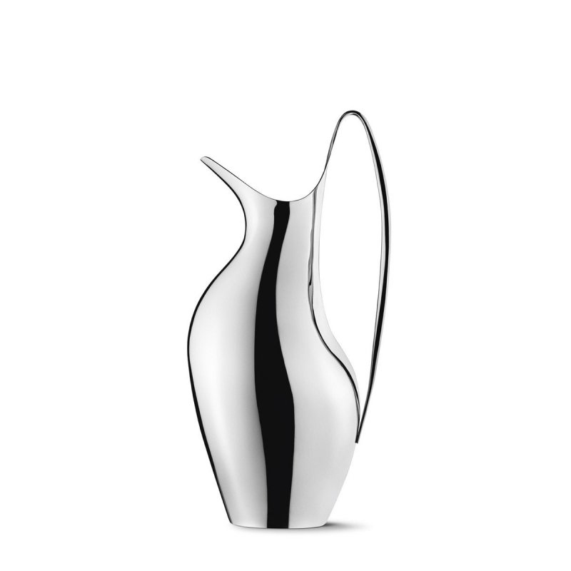 Georg Jensen HENNING KOPPEL Stalowy Dzbanek 1,2 l Srebrny Polerowany