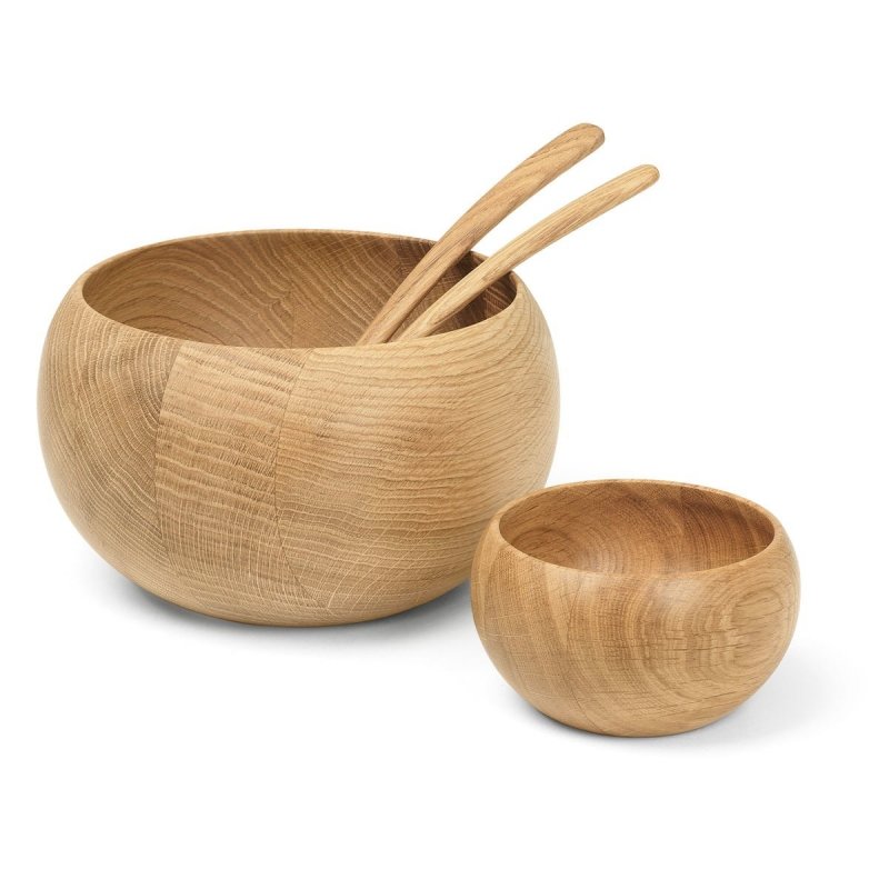Kay Bojesen MENAGERI Drewniana Miska 24,5 cm Salaterka