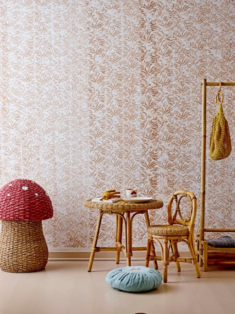 Bloomingville HORTENSE Rattanowy Stolik Kawowy dla Dzieci