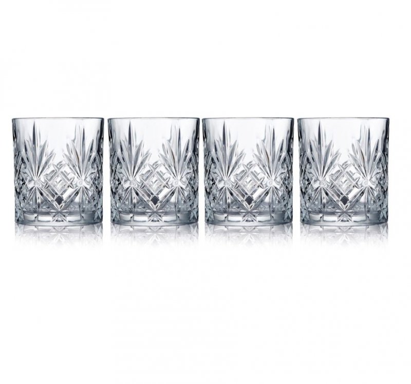 Lyngby Glass MELODIA Kryształowe Kieliszki do Wódki 50 ml 4 Szt.