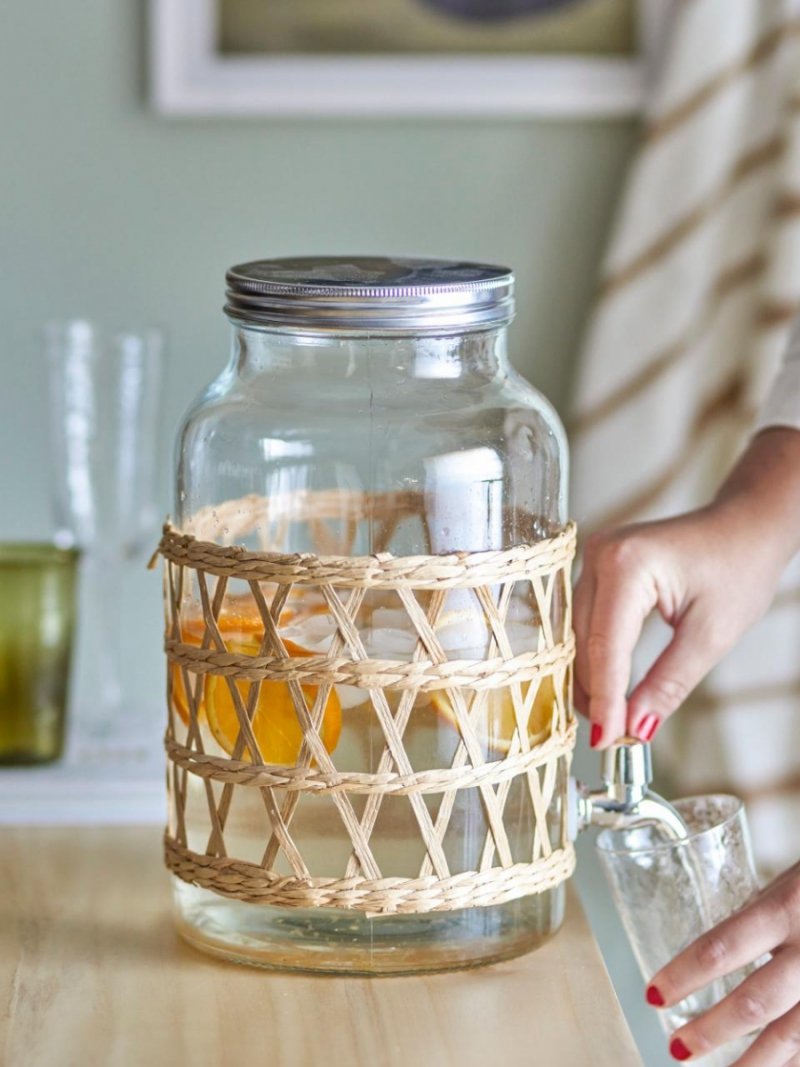 Bloomingville MANNA Słój z Kranikiem do Lemoniady 5,5 l