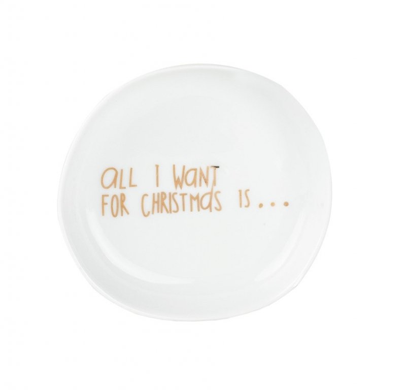 Rader CHRISTMAS Świąteczna Miseczka 10 cm / ALL I WANT FOR CHRISTMAS IS…