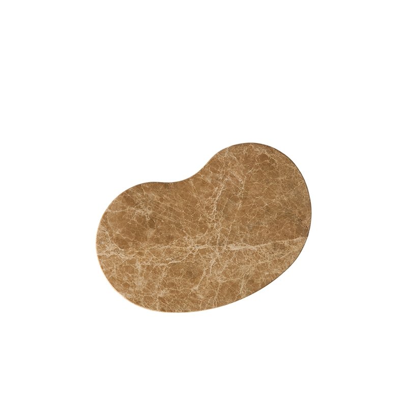 deska organiczny kształt marmur