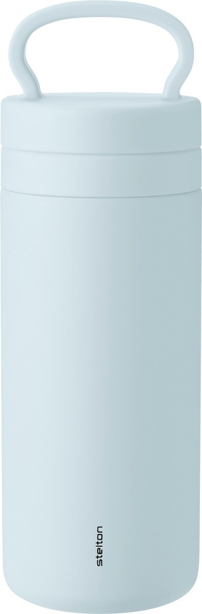 Stelton TABI Stalowy Kubek Termiczny 400 ml / Błękitny