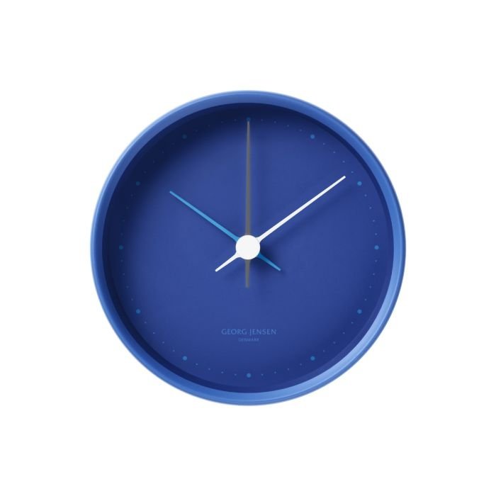 Georg Jensen KOPPEL Zegar Ścienny 10 cm / Niebieski