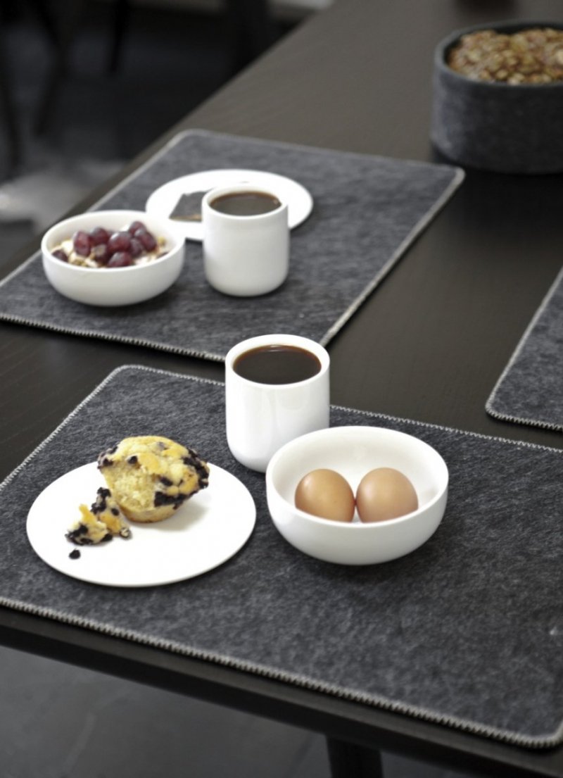 podkładki pod talerze filc design