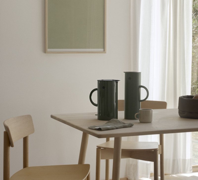 Stelton CLASSIC Bawełniany Chlebak - Pojemnik na Pieczywo / Ciemnozielony