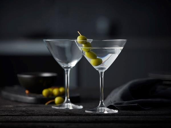 Lyngby Glass JUVEL Kieliszki do Martini 4 Szt. 280 ml