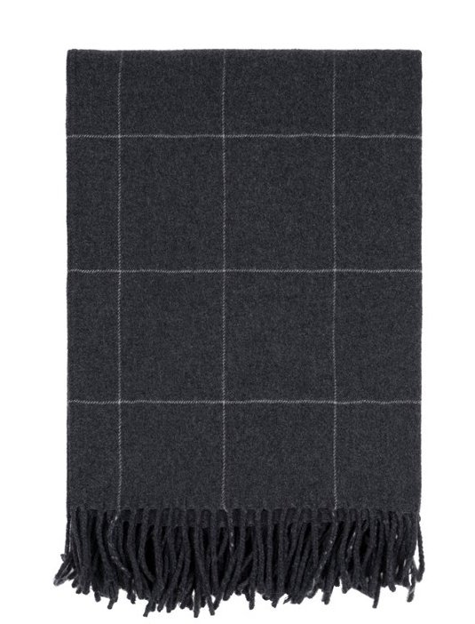 Sodahl MINIMAL Bawełniany Pled - Koc 130x170 cm Ciemnoszary