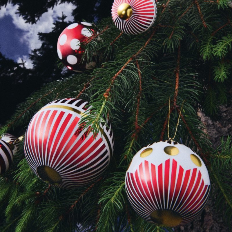 Alessi DELIGHT Bombka Choinkowa / Złote Kropki