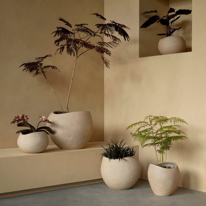 Audo PLANTS Doniczka do Kwiatów 32 cm / Ivory