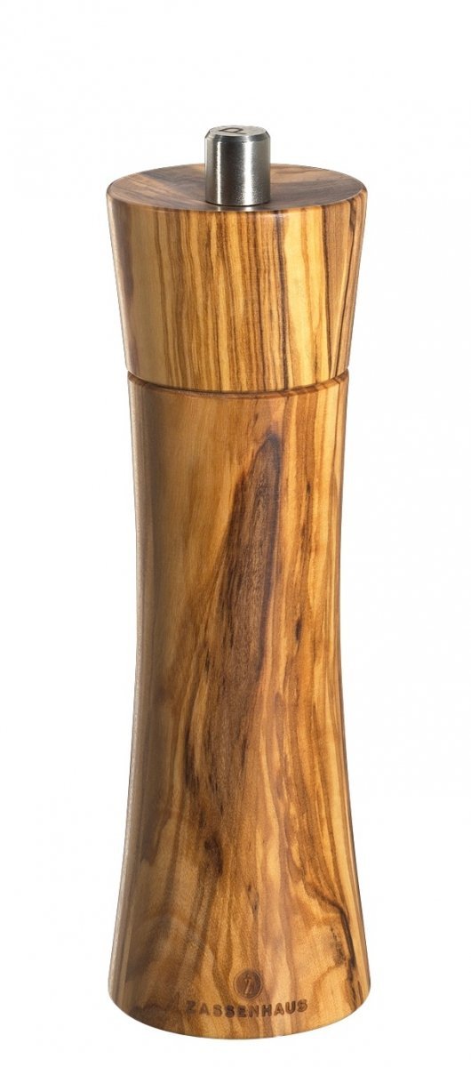 Zassenhaus FRANKFURT Drewniany Młynek do Soli 18 cm Drewno Oliwne