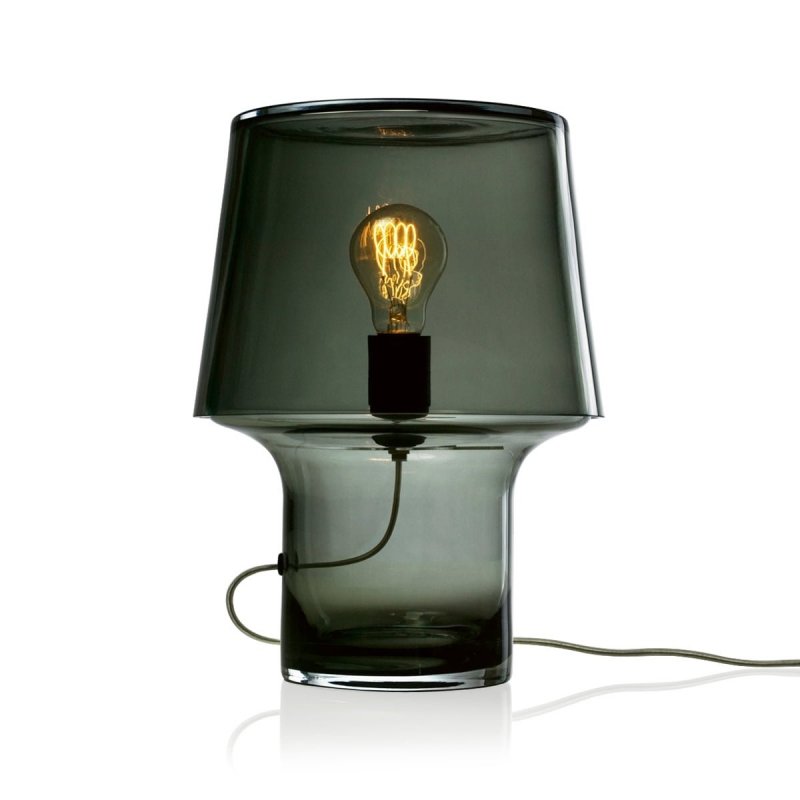 Muuto COSY IN GREY Szklana Lampa Stołowa / Szara
