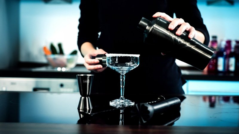 Lurch BAR Shaker Barmański 600 ml / Czarny