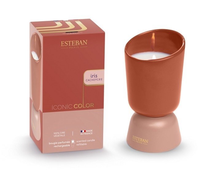 Esteban PARIS Świeca Zapachowa ICONIC 220g / Zapach Iris Cachemire