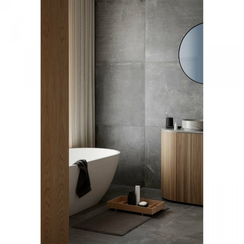 Blomus ABENTO Taca Drewniana - Organizer Łazienkowy 50 cm / Naturalna