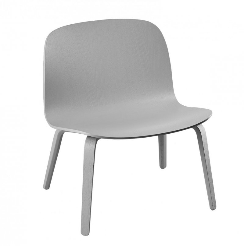 Muuto VISU LOUNGE Fotel - Szary