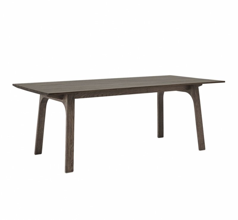 Muuto EARNEST Stół do Jadalni 205x100 cm / Ciemny Dąb Olejowany