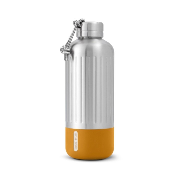 black+blum EXPLORER Stalowa Butelka Termiczna do Wody 850 ml / Pomarańczowa