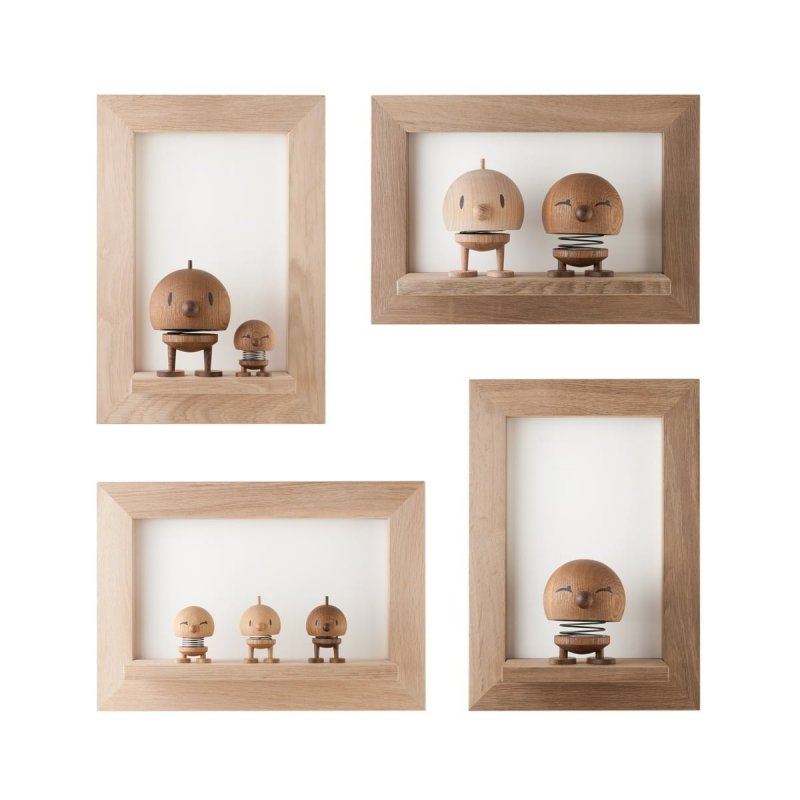 Hoptimist OAK Figurka Optymisty Bumble S - Ciemny Dąb