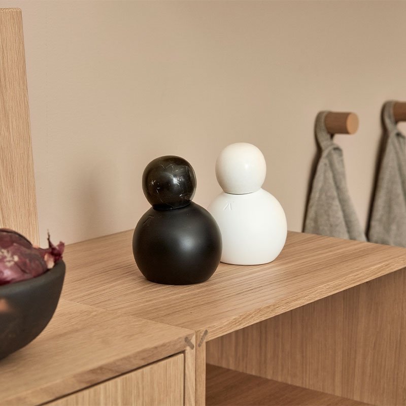 Andersen Furniture BOGGIE Młynek do Soli lub Pieprzu / Biały