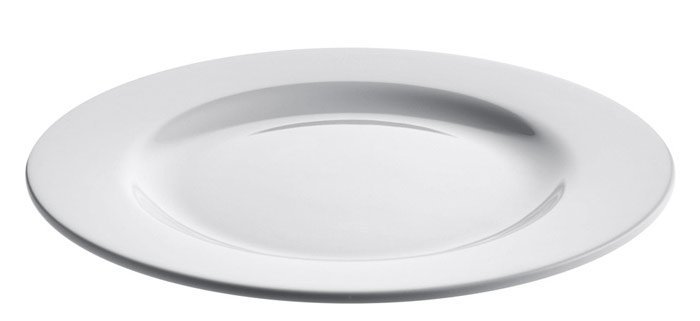 A di Alessi PlateBowlCup Talerz Obiadowy 27,5 cm Biały