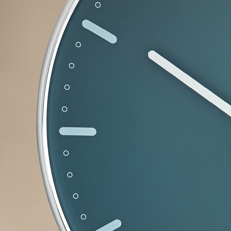 Arne Jacobsen CITY HALL Zegar Ścienny 29 cm / Niebieski