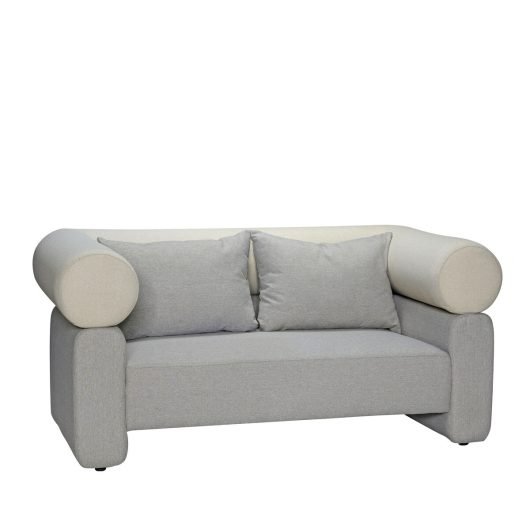 Hübsch VERA Sofa Tapcerowana / Szara